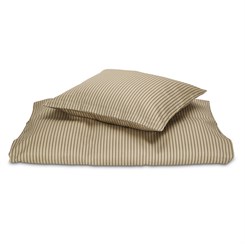 Nuuroo Bera junior sengetøj - Cream stripe (100x140)